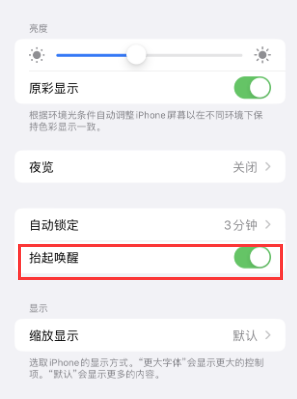 长白苹果授权维修站分享iPhone轻点无法唤醒怎么办