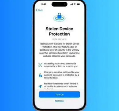 长白苹果授权维修店分享被盗设备保护功能开启方法 