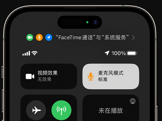 长白苹果授权维修网点分享iPhone在通话时让你的声音更清晰 