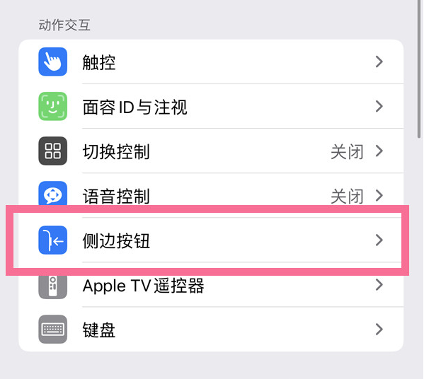 长白苹果14维修店分享iPhone14 Plus侧键双击下载功能关闭方法 