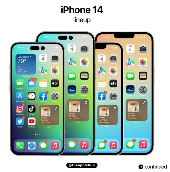 长白苹果14维修分享iPhone 14全家福 